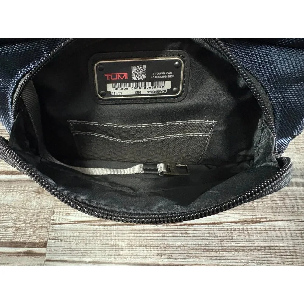 Tumi Fremont KERBY 9.5” Sling Crossbody Bag color NAVY BLUE NWT mspr $295